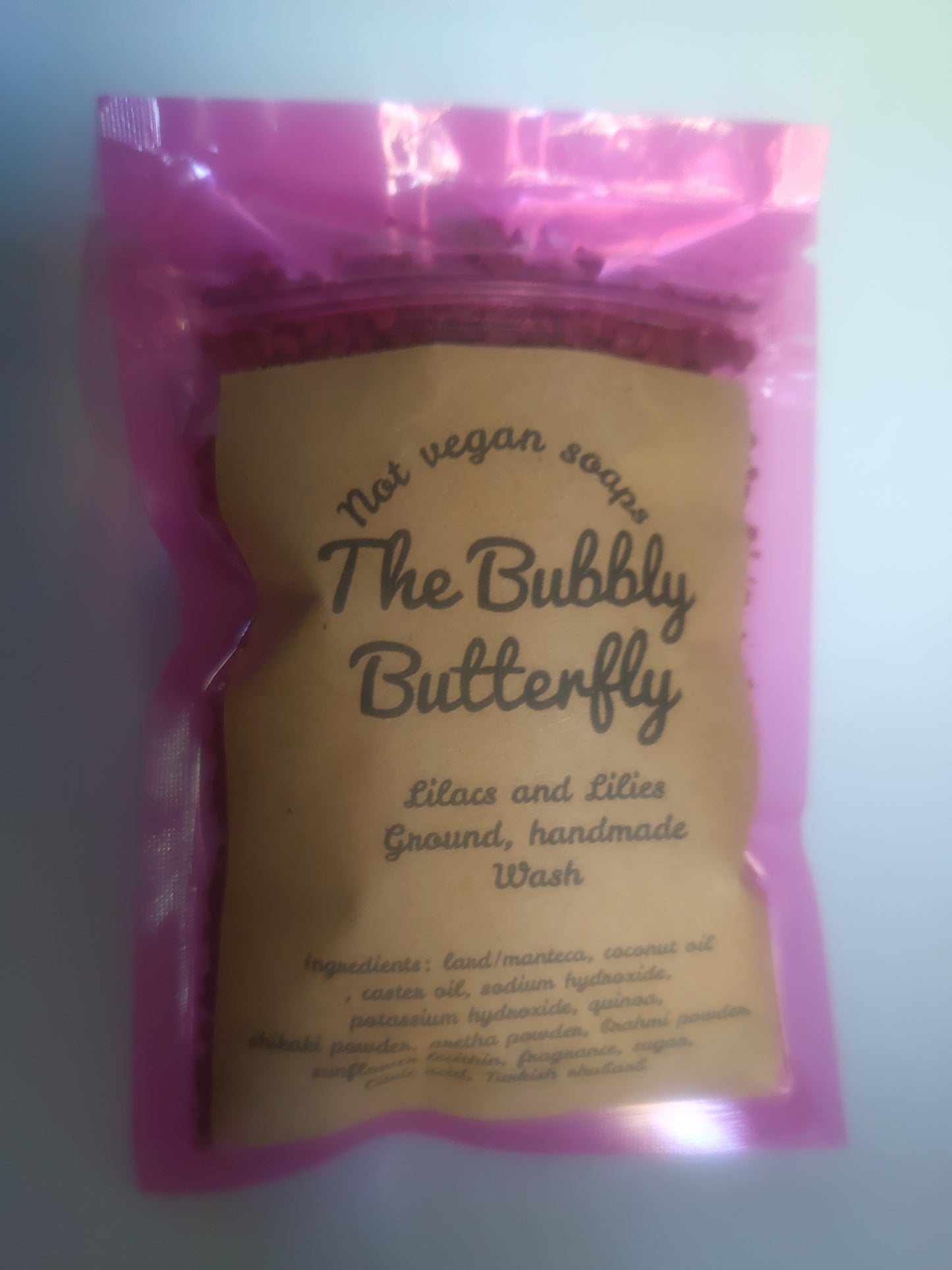 Lilacs and Lilies Butterfly kisses